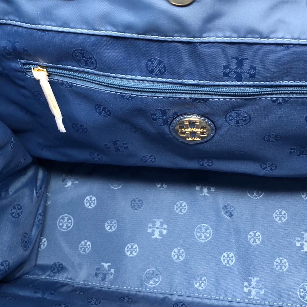 Nwt Tory Burch Ella tote ocean side - Picture 6 of 8